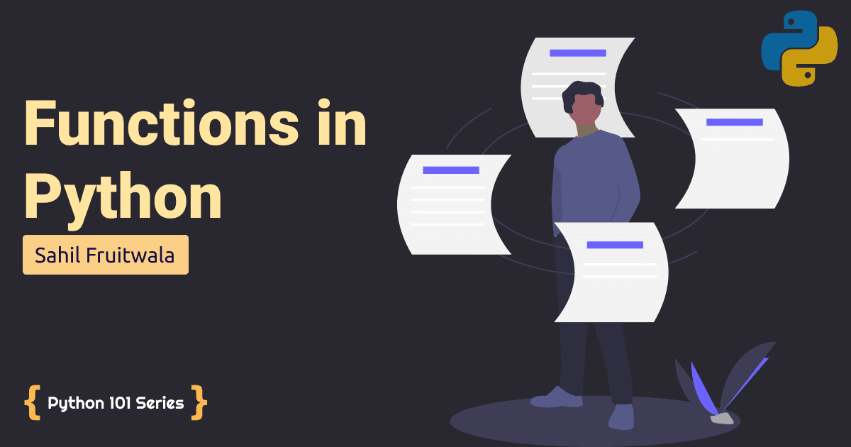 Learn how to use functions with a few easy steps in Python