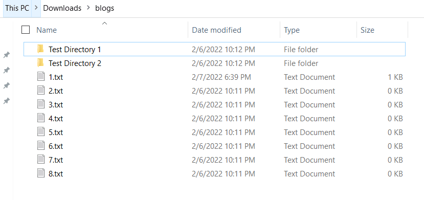 How to list files using Python